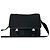 Borsa a tracolla Prada in nylon Tessuto e pelle Saffiano con logo triangolare Nero