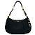 Borsa in nylon Tessuto e pelle con logo triangolare Prada Nero