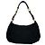 Borsa in nylon Tessuto e pelle con logo triangolare Prada Nero - vista 3