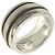 Tiffany & Co Tiffany Grooved Double Line Ring Silber