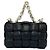Sac à épaule en cuir Bottega Veneta Padded Cassette avec chaîne Noir - vue 3