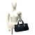 Mini borsa Boston Chanel in pelle nera Nero - vista 2