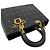 Borsa Christian Dior Lady Cannage in pelle trapuntata Nero - vista 4