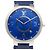 Relógio Louis Vuitton Tambour Slim Monogram Cobalt GM