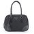 Tote Borsa a mano Prada Tessuto Nylon con logo triangolare nero