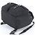 Prada Tessuto Nylon Triangle Logo Leather Backpack Black - view 4