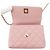 Coco Handle Mini borsa Chanel Matelassé Rosa - vista 5