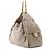 Borsa a tracolla con catena Chanel in camoscio grigio Marrone - vista 2