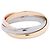 Anello Cartier Trinity Small Model Oro 18K Argento D'oro - vista 3