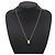 Bulgari Collar Bvlgari B.zero1 Legend Blanco Dorado - vista 4