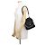 Prada Duet Triangle Nylon Handtasche Schwarz - Ansicht 5