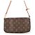 Borsa Louis Vuitton Monogram Pochette Accessoires Marrone Monogramma