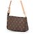 Borsa Louis Vuitton Monogram Pochette Accessoires Marrone Monogramma - vista 2