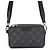 Portafoglio Louis Vuitton Monogram Eclipse Alpha Nero Monogramma