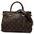 Borsa Louis Vuitton Monogram Pallas BB Marrone Nero Monogramma