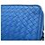 Borsa a pochette Bottega Veneta Intrecciato Blu - vista 10