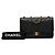 Borsa a tracolla Chanel Coco Mark Matelassé Double Flap con catena Nero - vista 7