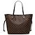 Borsa Tote Louis Vuitton Monogram Neverfull MM Marrone Rosa Monogramma