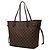 Borsa Tote Louis Vuitton Monogram Neverfull MM Marrone Rosa Monogramma - vista 2