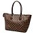 Borsa Tote Louis Vuitton Damier Caïssa MM Marrone Rosso Fuschia Damier ebene - vista 2