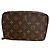 Louis Vuitton Pochette Monte Carlo Makeup Pouch Marrone Monogramma - vista 2