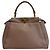 Borsa a spalla 2 vie Fendi Mini Peekaboo Marrone