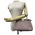 Borsa a spalla 2 vie Fendi Mini Peekaboo Marrone - vista 13