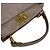 Borsa a spalla 2 vie Fendi Mini Peekaboo Marrone - vista 5