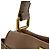 Borsa a spalla 2 vie Fendi Mini Peekaboo Marrone - vista 6