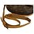Borsa a tracolla Louis Vuitton in pelle marrone - vista 5
