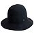 Cappello Hermès Nero in Feltro e Pelle