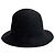 Cappello Hermès Nero in Feltro e Pelle - vista 3
