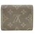 Cartera tri-fold Louis Vuitton Mahina Reverse Leather Beige - vista 2