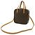 Borsa Louis Vuitton Monogram Spontini Marrone - vista 3