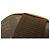 Borsa Louis Vuitton Monogram Pochette Gange Marrone - vista 5