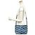 Borsa a mano Balenciaga BB Monogram Signature Small Shopper Blu - vista 10