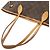 Borsa Tote Louis Vuitton Monogram Neverfull MM Marrone - vista 5