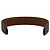 Céline Fascia per capelli CELINE Triomphe Marrone Nero Bianco - vista 4