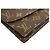 Borsa a pochette Louis Vuitton Monogram in pelle Marrone - vista 3