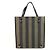 FENDI Vintage Pequin Logo Stripe Tote Bag Khaki - Ansicht 2