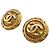 Orecchini a clip Chanel Coco Mark placcati oro D'oro