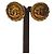 Orecchini a clip Chanel Coco Mark placcati oro D'oro - vista 6
