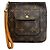 Pouch Monogram Louis Vuitton Marrone