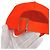 Cappellino da baseball Chanel 18P Coco Mark Orange Arancione - vista 9
