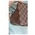 Borsa Tote Louis Vuitton Neverfull MM Damier Ebene Canvas Marrone Monogramma - vista 15