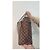 Borsa Tote Louis Vuitton Neverfull MM Damier Ebene Canvas Marrone Monogramma - vista 3