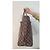 Borsa Tote Louis Vuitton Neverfull MM Damier Ebene Canvas Marrone Monogramma - vista 4