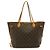 Borsa Tote Louis Vuitton Monogram Neverfull MM Marrone - vista 2