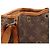 Borsa a tracolla Louis Vuitton Monogram Noe Marrone - vista 4