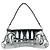 Borsa a tracolla Gucci in pelle argento